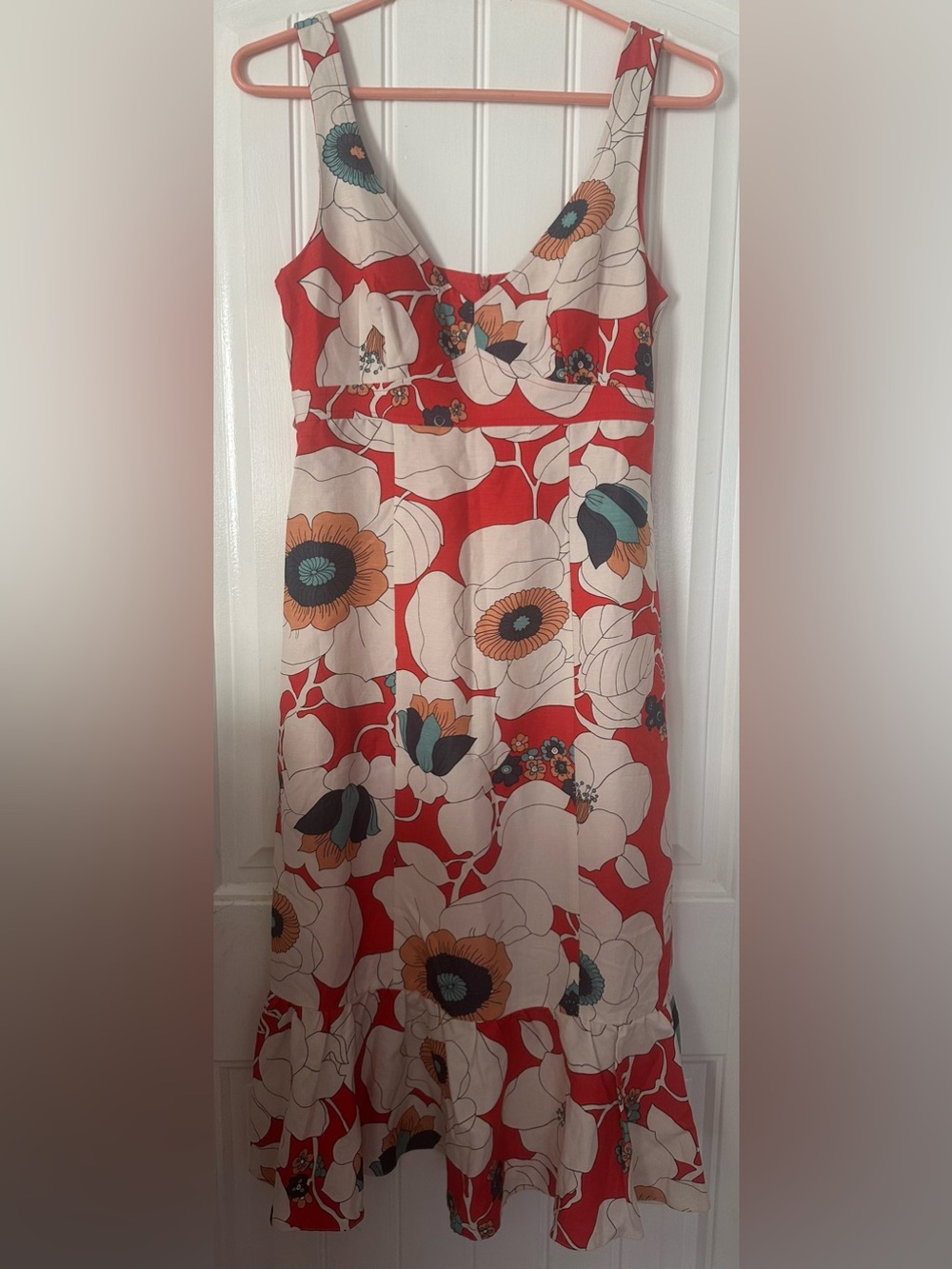 NANETTE LEPORE Floral Midi Dress
